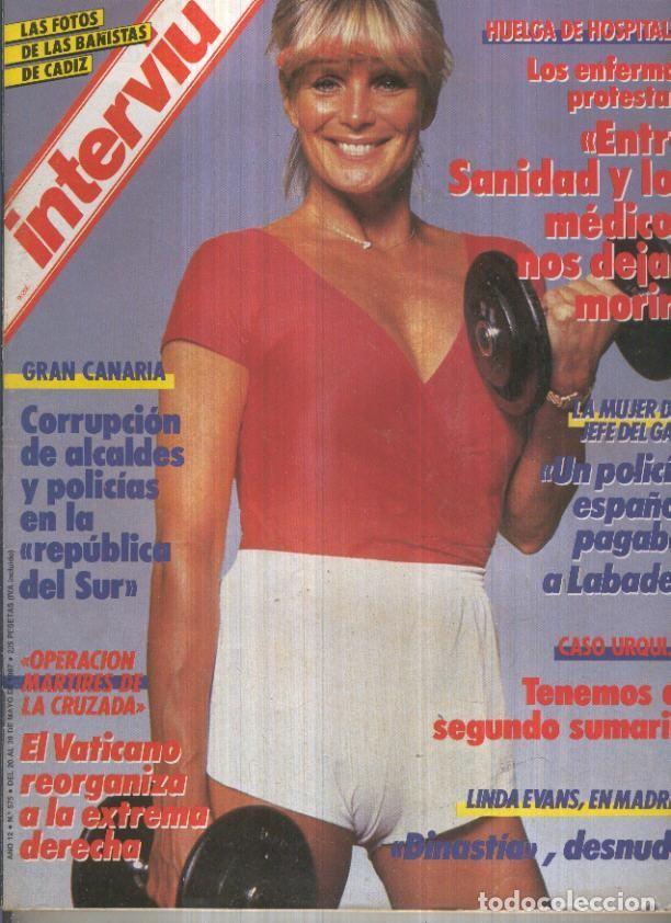 Postkarten: INTERVIU Numero 0575: LINDA EVANS, Dinastia desnuda - Varios