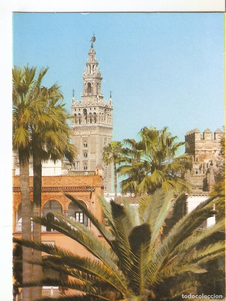 Postais: Postal 038211 : Sevilla el Alcazar. Jardin del Acazar y Giralda - Varios