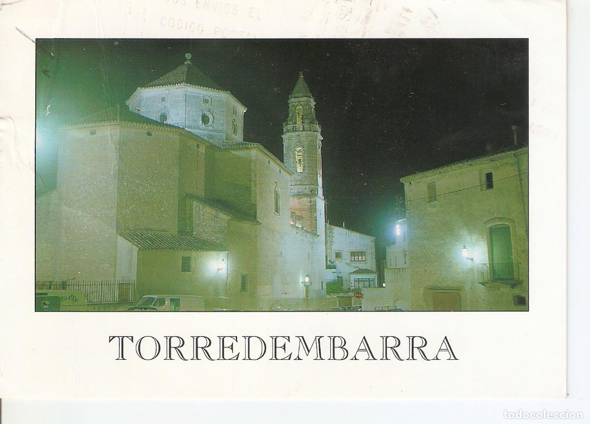 Postkarten: Postal 037934 : Torredembarra (tarragona) Costa Dorada. Vista nocturna - Varios