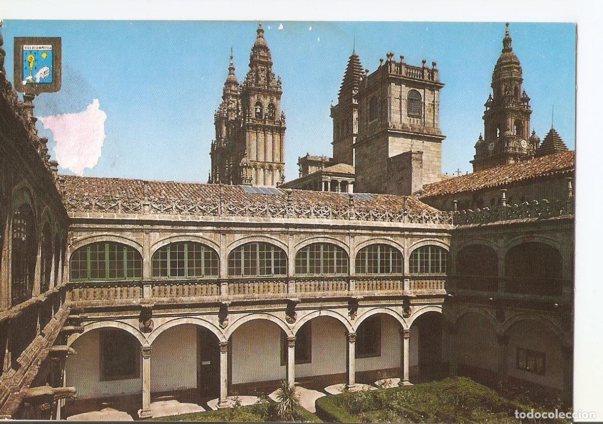 Postkarten: Postal 037947 : Santiago de Compostela. Facultar de Farmacia Fonseca. Claustro - Varios
