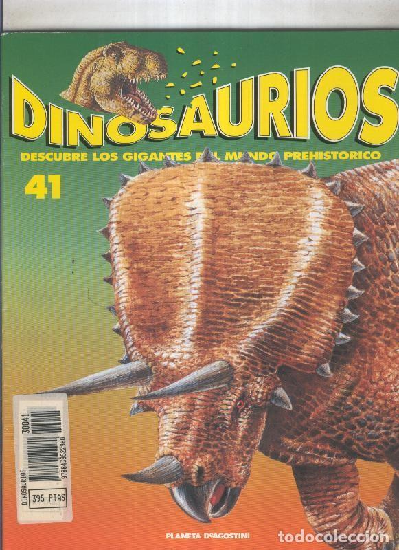 Postales: Dinosaurios fasciculo coleccionable numero 041 - varios