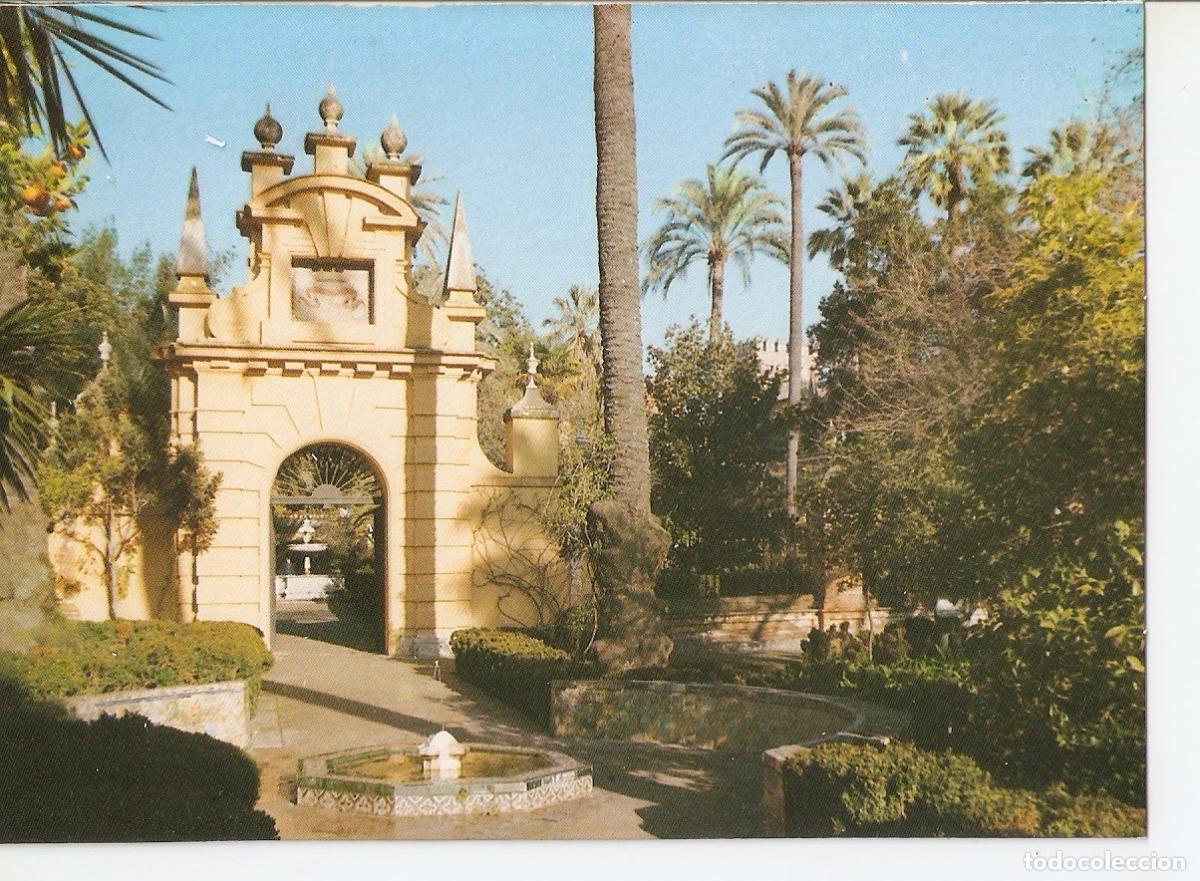 Postkarten: Postal 038017 : Sevilla el Alcazar. Patio de Crucero - Varios