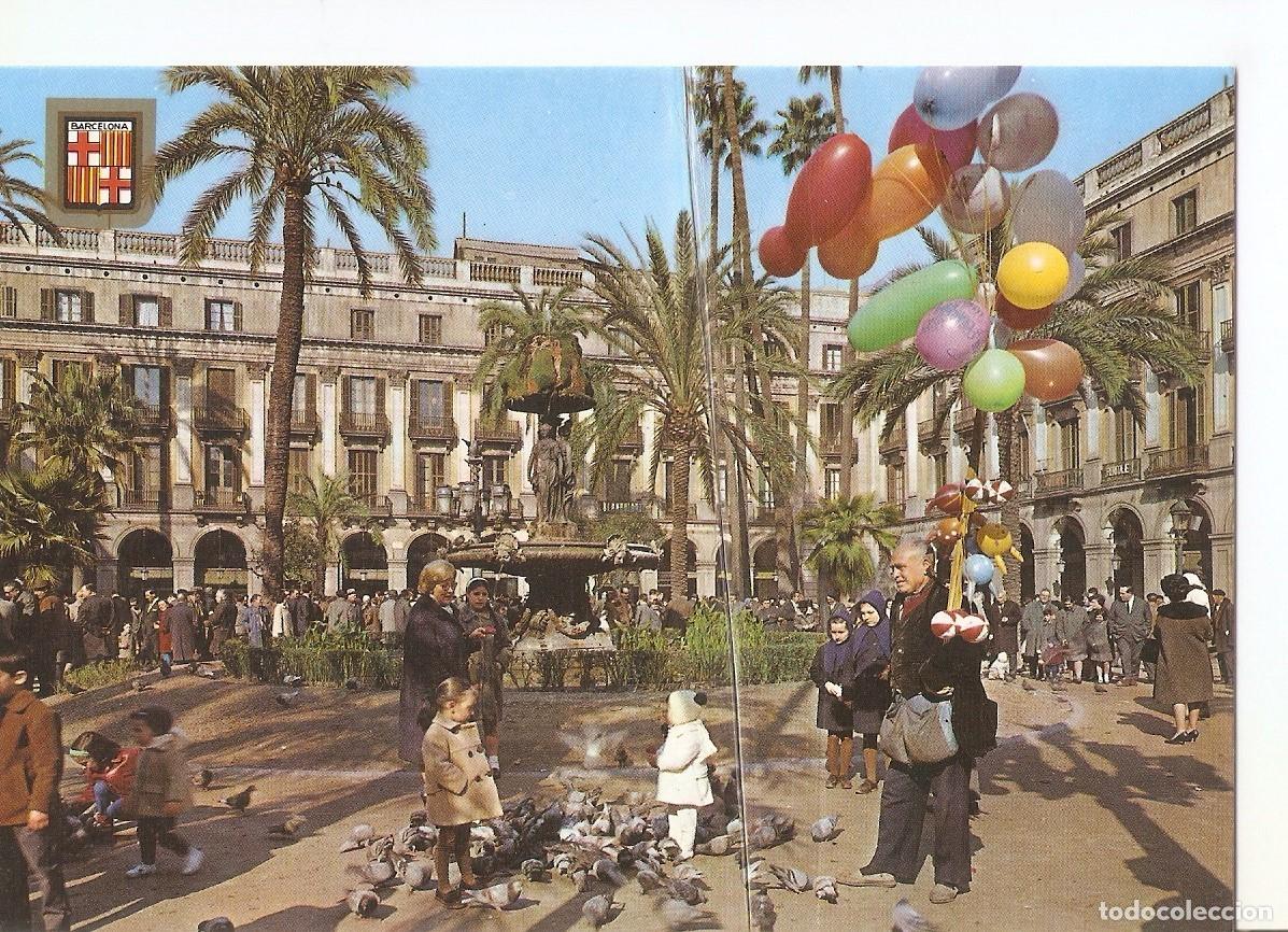 Cartes Postales: Postal 037977 : Barcelona. Plaza Real - Varios