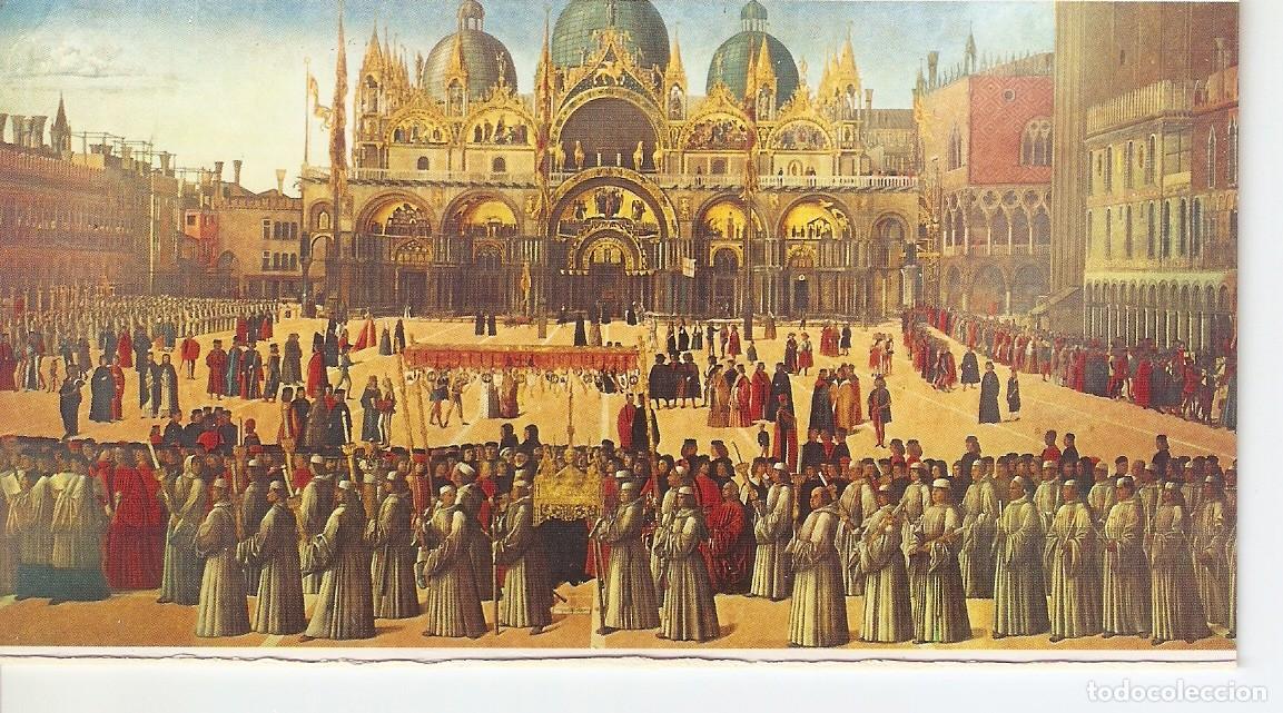 Postkarten: Postal 038193 : Venezia. Gentile Bellini procesion en la Plaza San Marcos - Varios