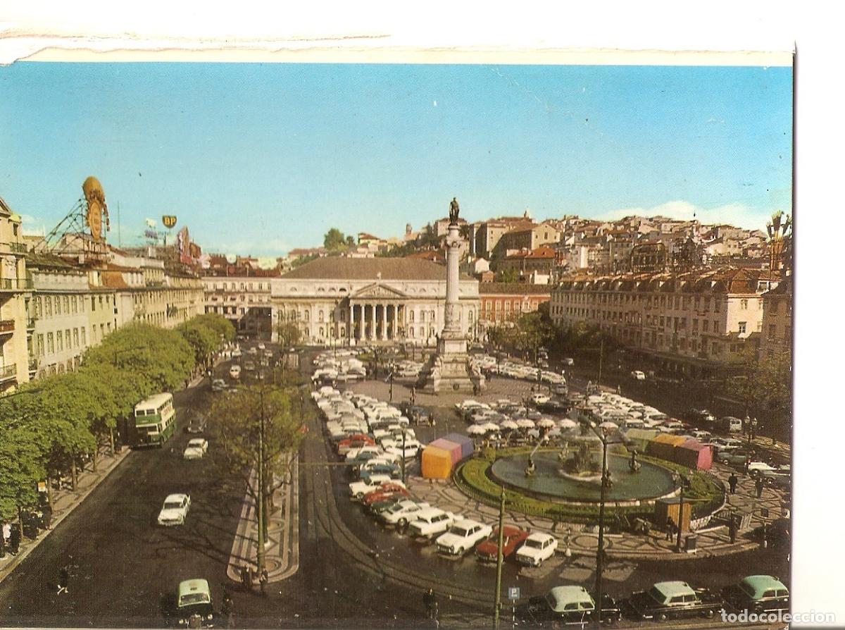 Postales: Postal 038357 : Lisboa - Portugal. D. Pedro IV Square (Rossio) - Varios