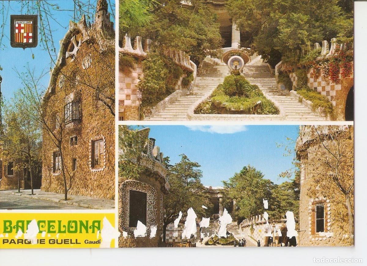 Postales: Postal 038360 : Barcelona. Parque Guell - Varios