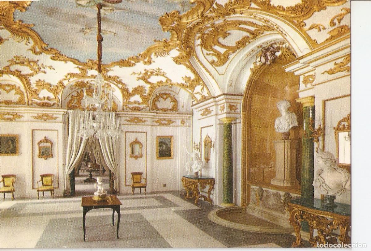 Postcards: Postal 038743 : La Granja de San Ildefonso (Segovia). Palacio. Salon de la Reina Cristina - Varios