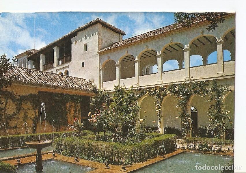 Postais: Postal 038805 : Granada Generalife. Patio de la Sultana - Varios