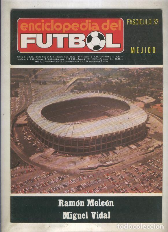 Postkarten: Enciclopedia del Futbol numero 32: Mejico - Ramon Melcon-Miguel Vidal