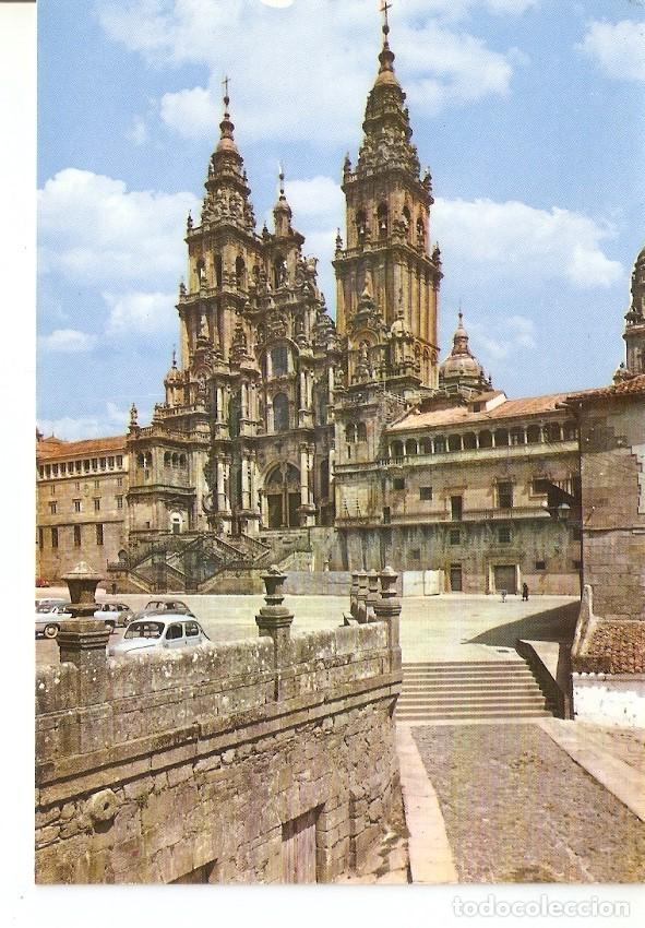 Postales: Postal 039339 : Santiago de Compostela. Catedral. Fachada del Obradoiro (Siglo XVIII) - Varios