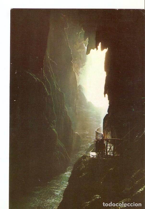 Postais: Postal 039118 : Monasterio de Piedra (Zaragoza). Gruta de la Cola del Caballo - Varios