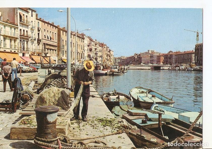 Postales: Postal 039570 : Sete (Herault). Ravandage de filets - Varios - Foto 1