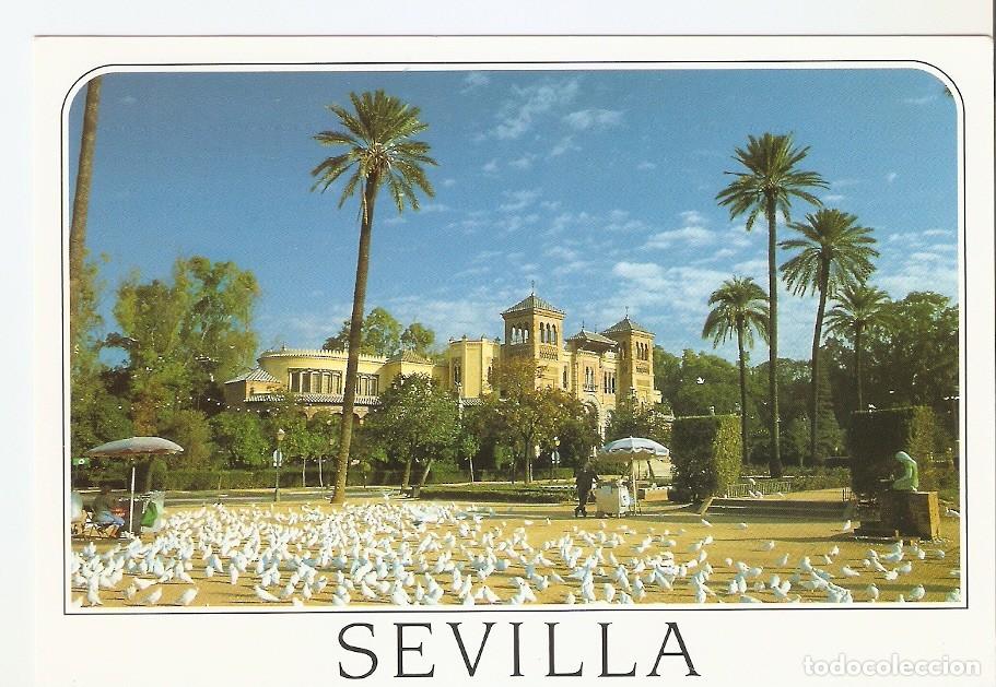 Cartoline: Postal 039289 : Sevilla. Plaza de America y Museo de Artes y Costumbres Populares - Varios