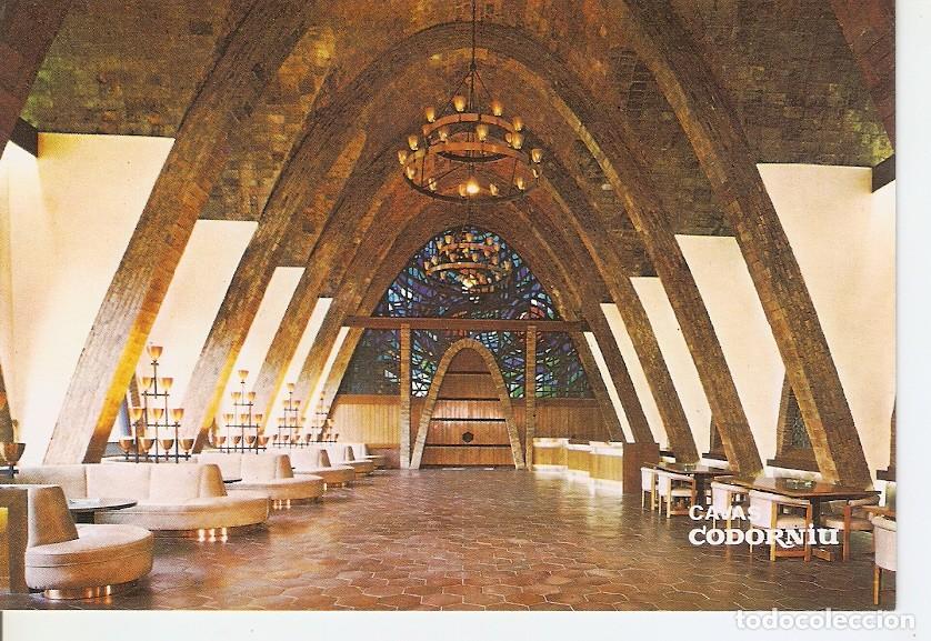 Postales: Postal 039620 : Cavas Codorniu. Sala de recepcion Puig y Cadafalch. Monumento Nacional - Varios
