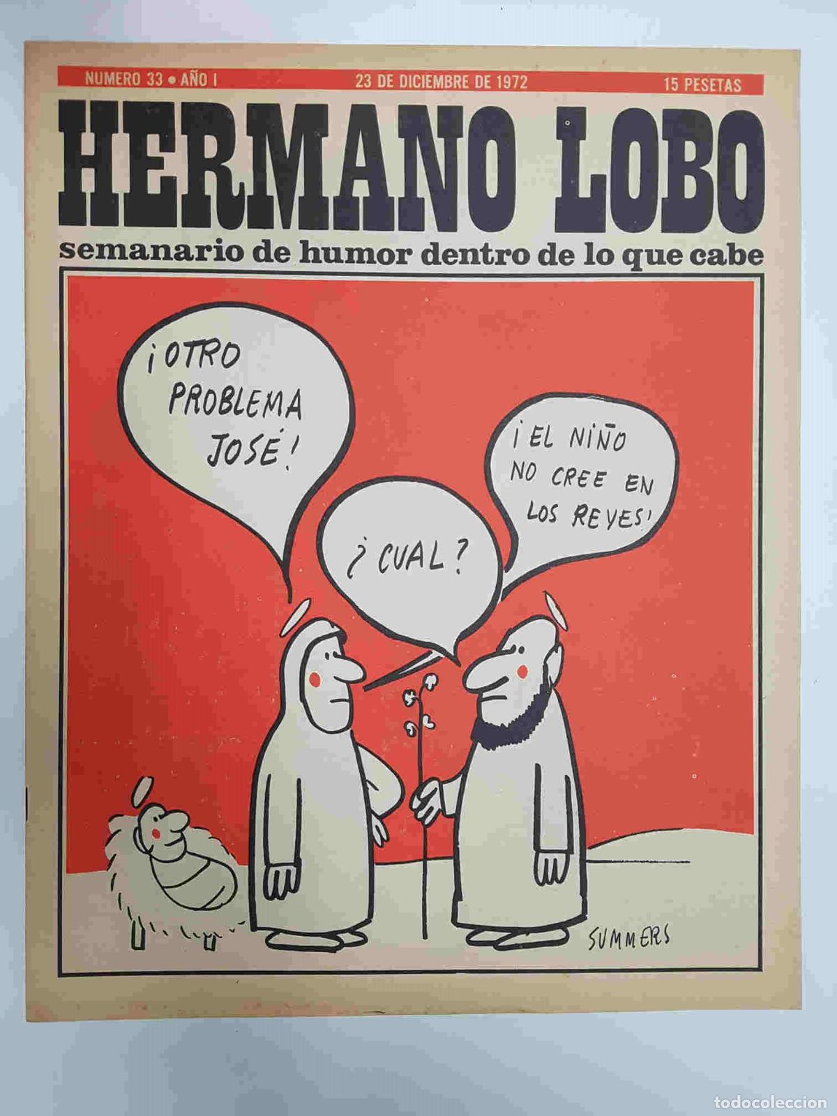 Postcards: Hermano Lobo numero 033: portada de Summers - Forges-Gila-Summers-etc
