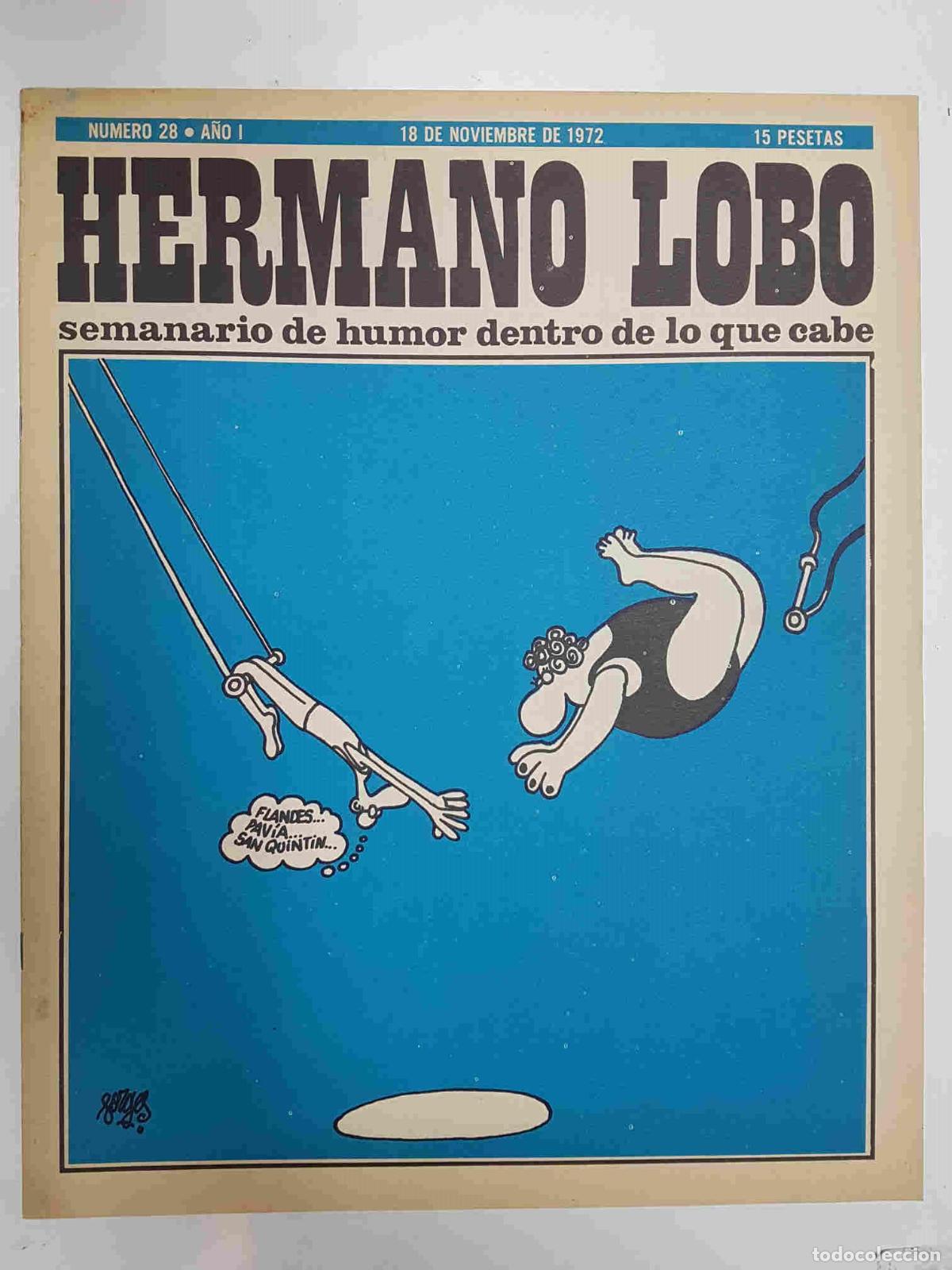 Cartoline: Hermano Lobo numero 028: portada de Forges - Forges-Gila-Summers-etc