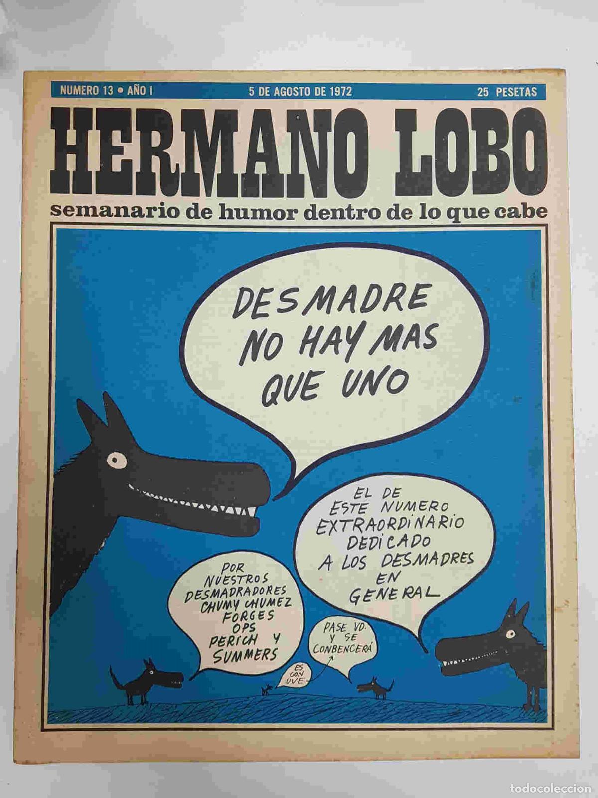Cartoline: Hermano Lobo numero 013: numero extraordinario - Forges-Gila-Summers-etc