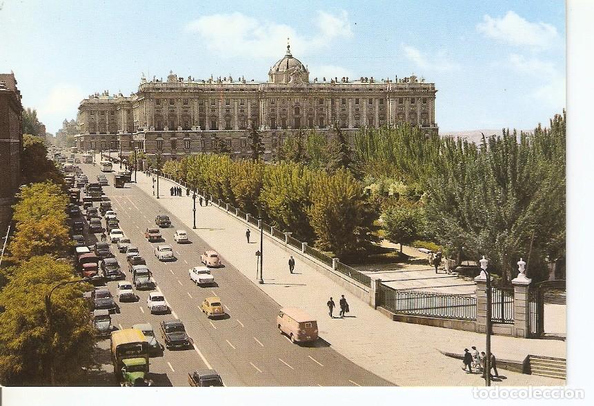 Postales: Postal 040090 : Madrid. Calle Bailen y Palacio Real - Varios