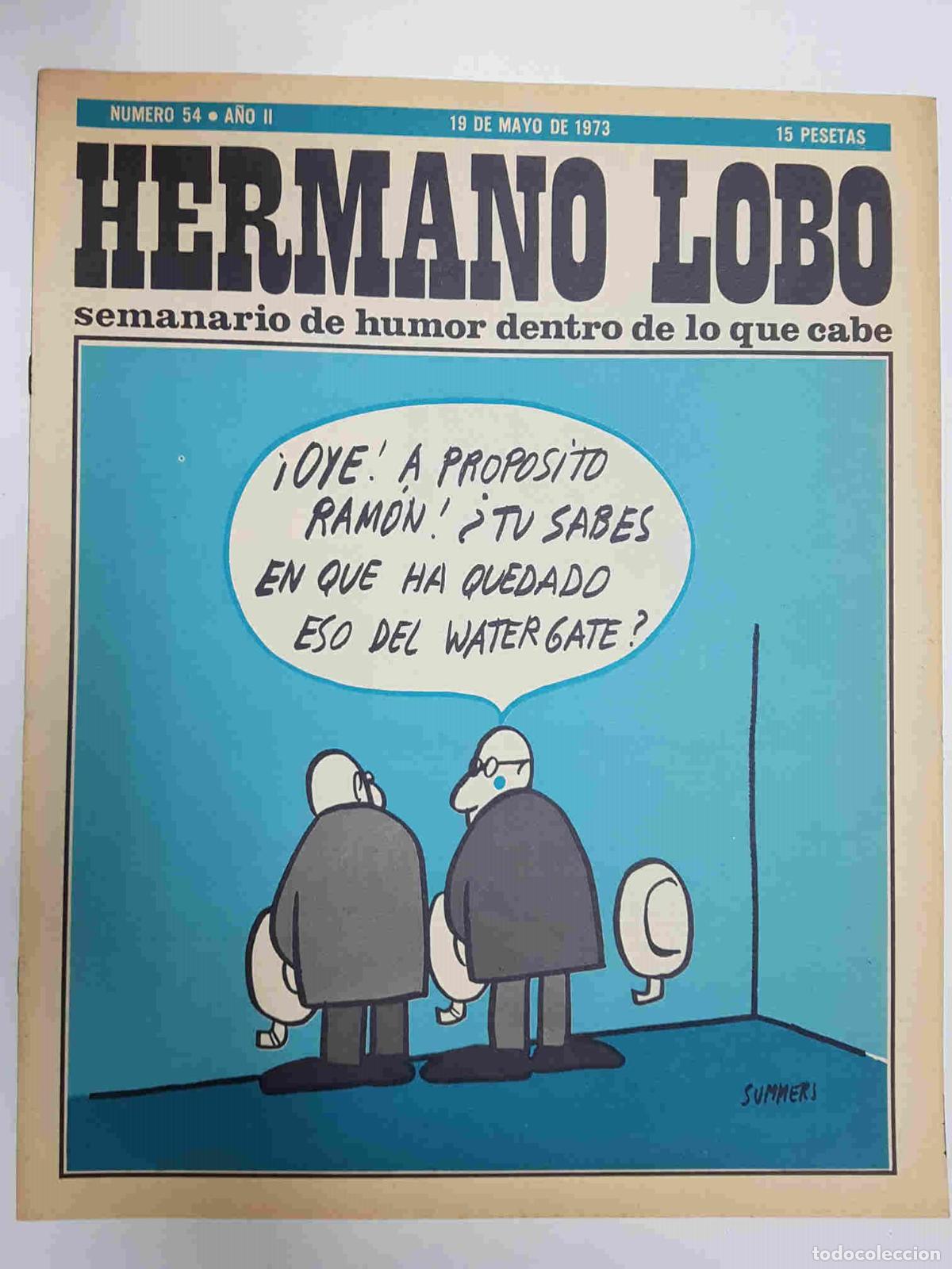 Postkarten: Hermano Lobo numero 054: portada de Summers - Forges-Gila-Summers-etc