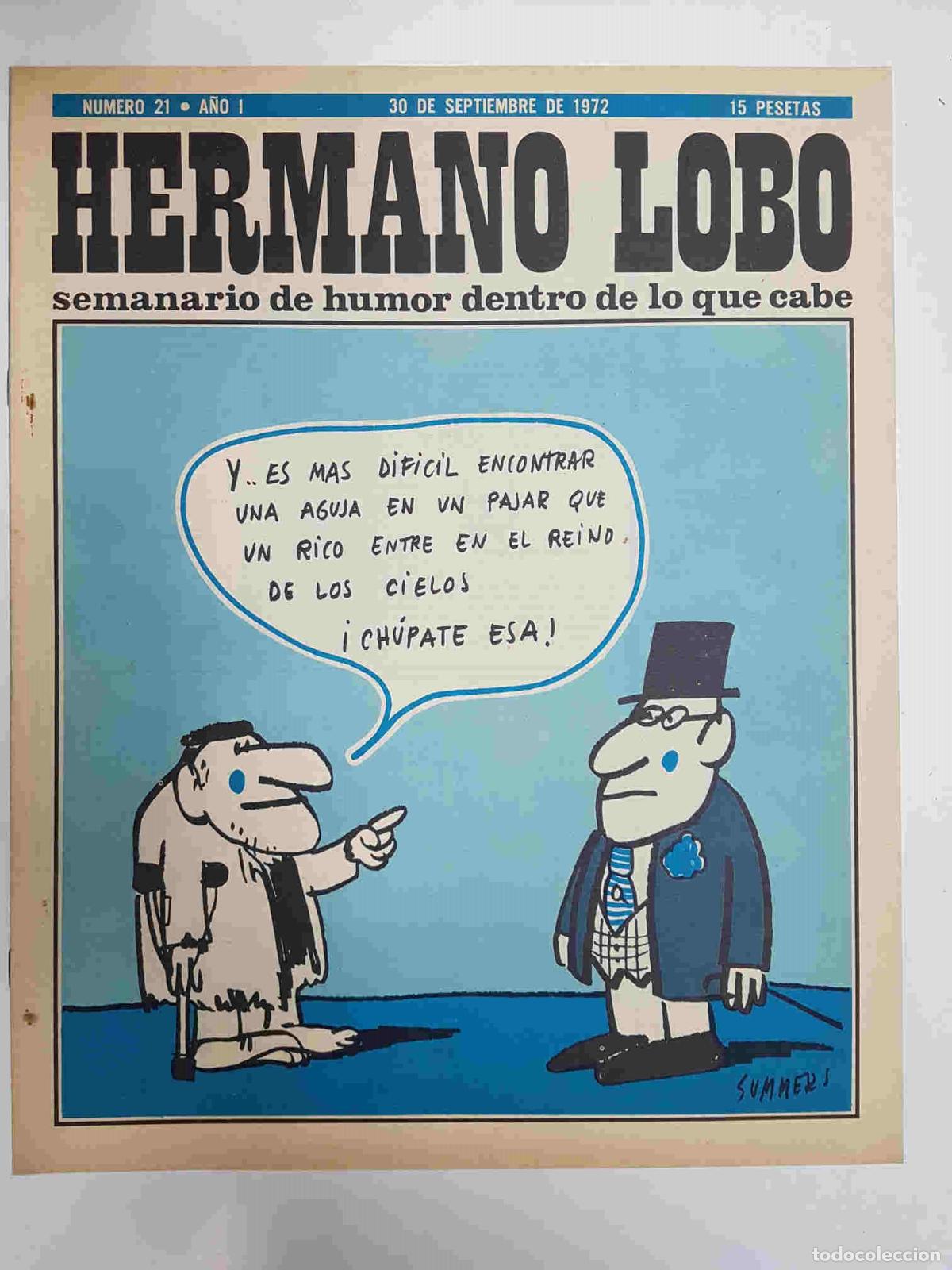 Postais: Hermano Lobo numero 021: portada de Summers - Forges-Gila-Summers-etc