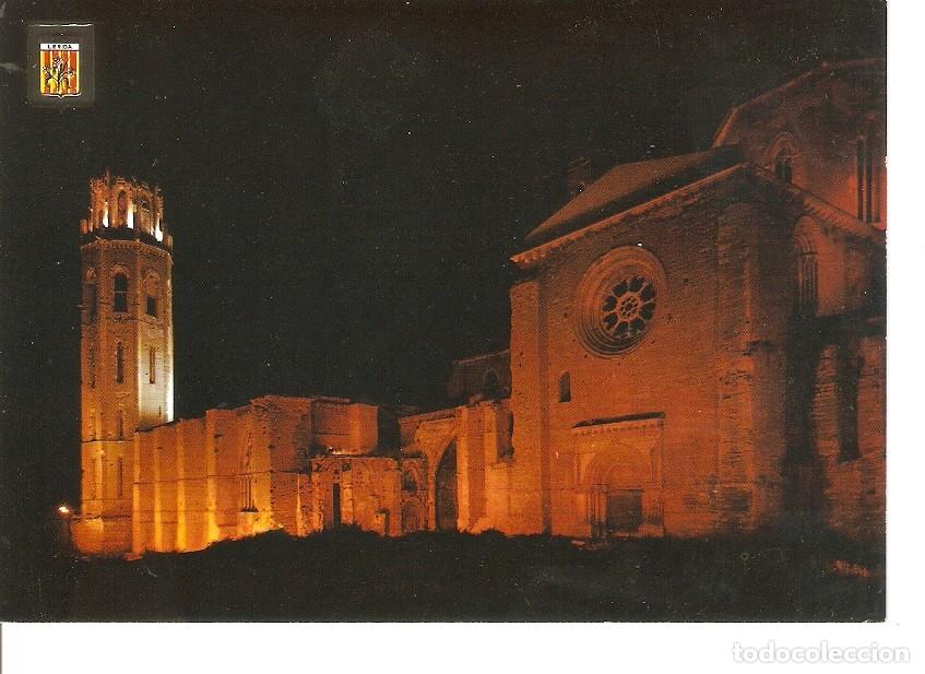 Postales: Postal 040310 : Lleida. Seu antiga. Vista nocturna - Varios