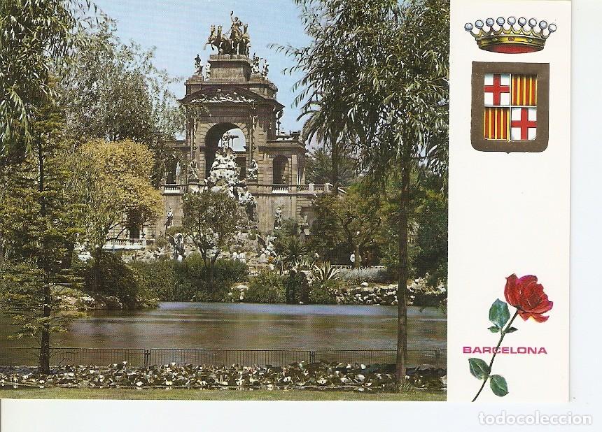 Postais: Postal 040104 : Barcelona. Lago y Cascada del Parque de la Ciudadela - Varios