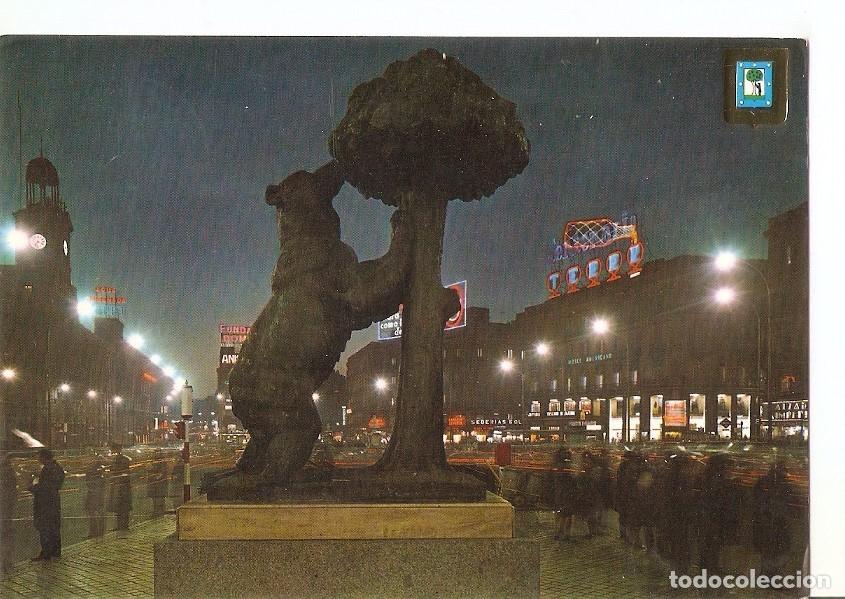 Postais: Postal 040055 : Madrid. Puerta del Sol. Monumento al Oso y El Madro&ntilde;o - Varios
