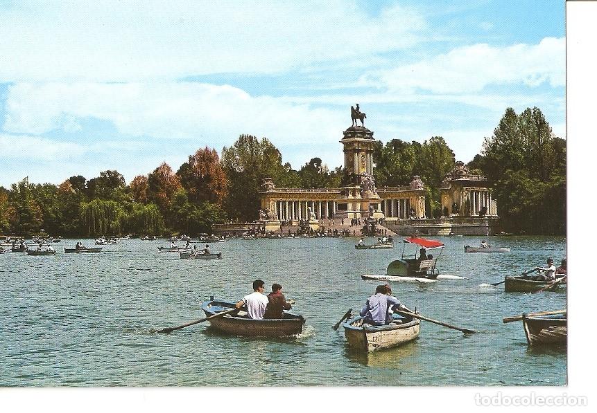 Postkarten: Postal 040089 : Madrid. Parque del Retiro. Estaque y monumento a Alfonso XII - Varios