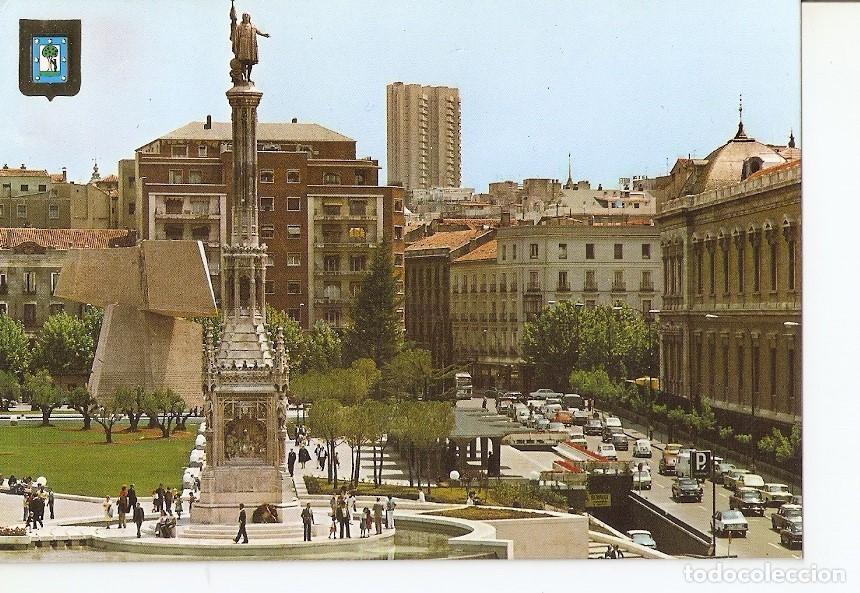 Postais: Postal 040095 : Madrid. Monumento a Colon - Varios