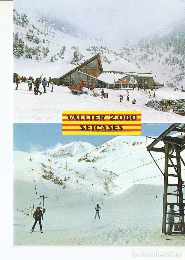 Postkarten: Postal 040293 : Pirineu Catala. Cafeteria i pistes Bac de Barquins. Wallter 2000 (Setcases) Girona -