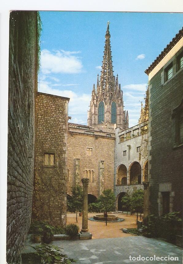 Postkarten: Postal 040352 : Barcelona B. Gotico- Museo Mares patio - Varios