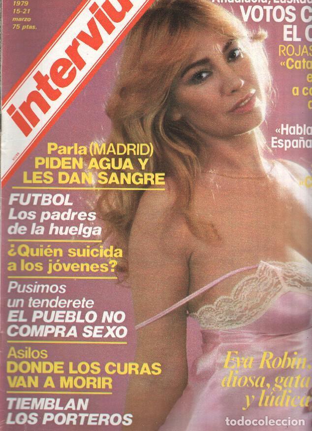 Postkarten: INTERVIU Volumen 0148: EVA ROBIN, diosa, gata y ludica (algo cello lomo lado grapa) - Varios
