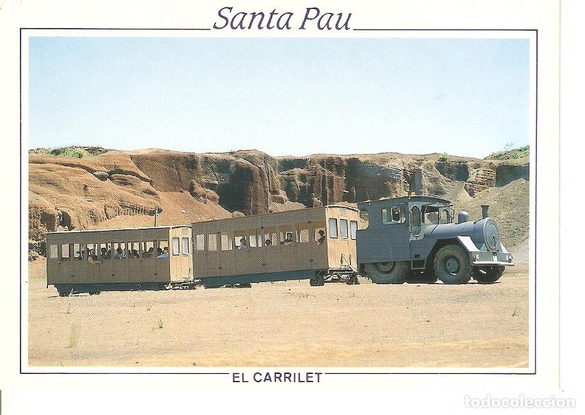 Postkarten: Postal 040497 : Zona Volcanica de la Garrotxa. Parc natural. Santa Pau (Girona). El Carrilet - Vario