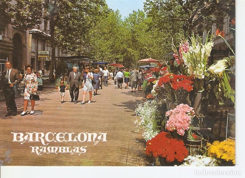 Postales: Postal 040686 : Barcelona. Ramblas - Varios - Foto 1