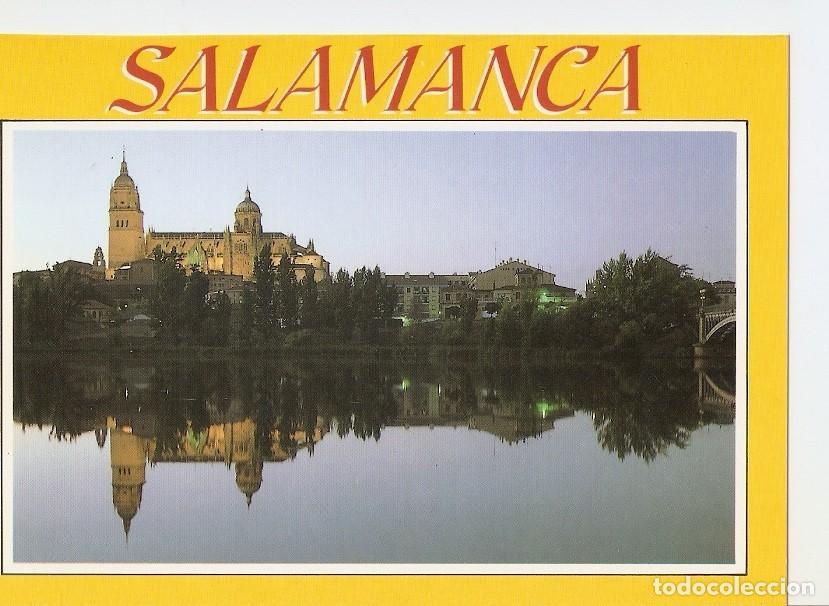 Postcards: Postal 040718 : Salamanca. Catedral. Nocturna - Varios