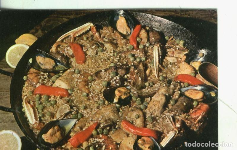 Postcards: Postal 003842: Valencia: Paella a la marinera - Varios