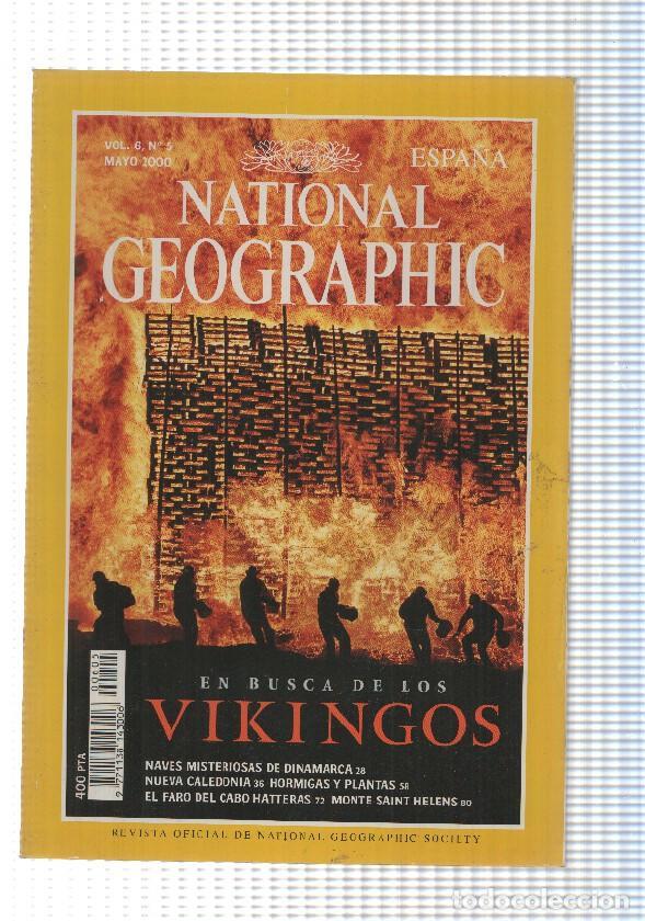 Postales: National Geographic Revista: vol 6, num 5 Mayo 2000 - En busca de los Vikingos