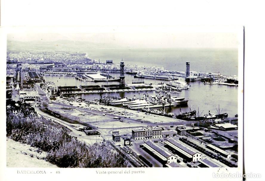 Postcards: Postal 016519: BARCELONA - Vista general del Puerto de Barcelona - Varios