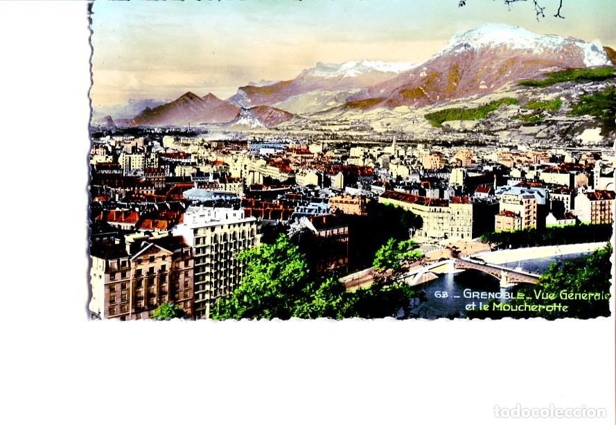 Postkarten: Postal 16350: GRENOBLE - Vue generale et le Moucherotte - Varios