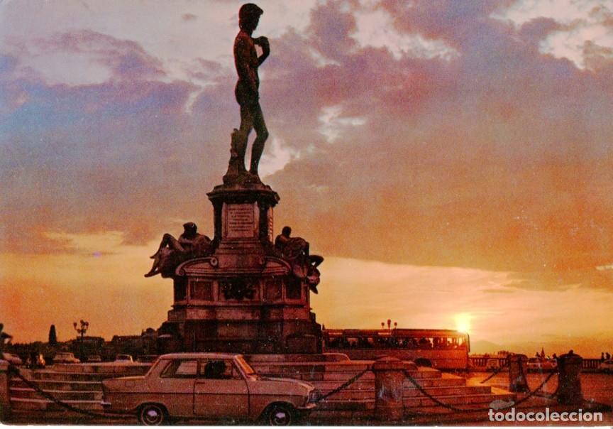 Cartes Postales: Postal 016698: FIRENZE Citta dIncanto - Sunset at Michelangelo Square - Varios