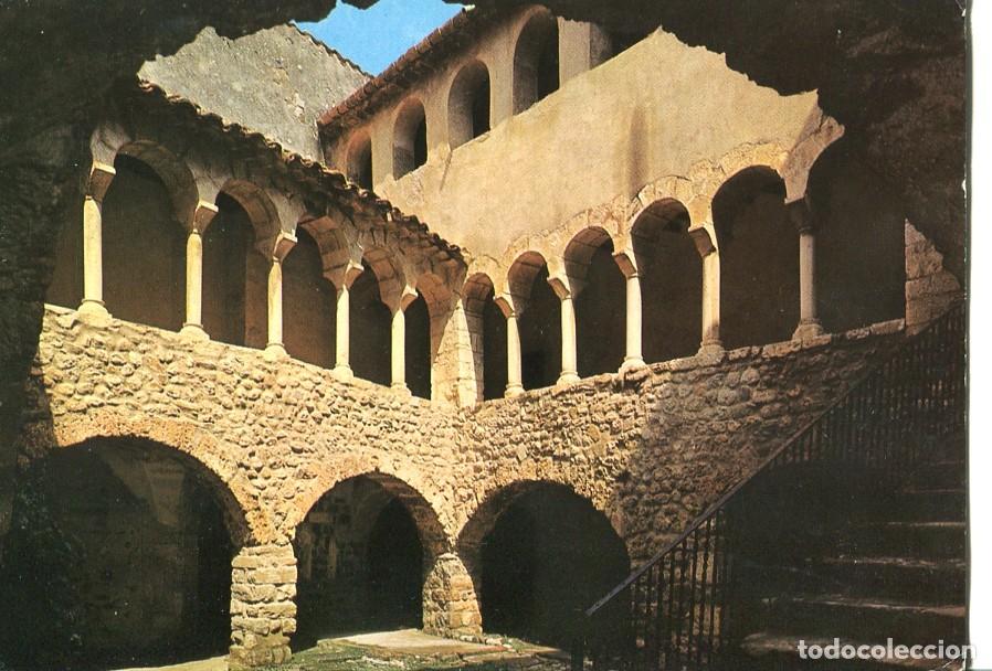 Postkarten: Postal 016764: BESALU Girona - Patio Casa Llaudes y Antigua Casa Cornella - Varios