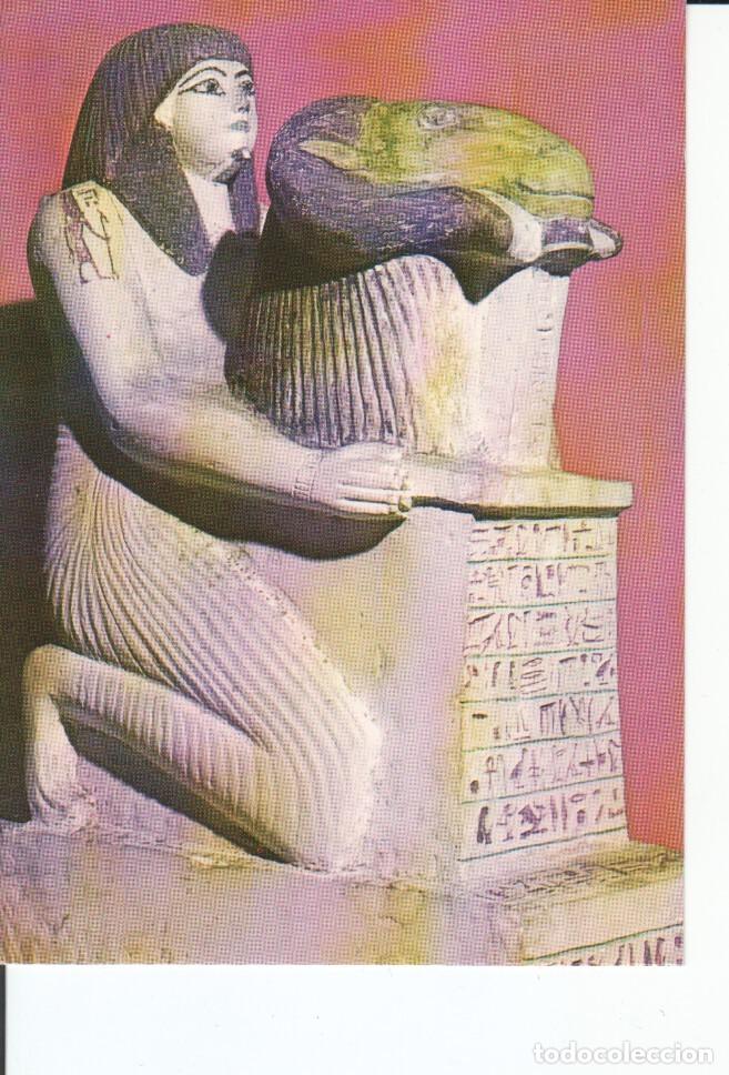 Postales: Postal 016926: TURIN Museo egipcio - Arte egipcio II Sacerdote del Imperio Nuevo - Varios