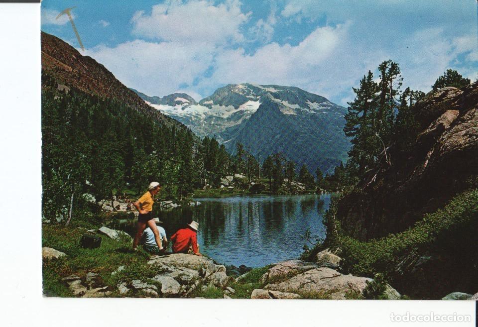 Postkarten: Postal 017004: BENASQUE Pirineo Aragones - Valle de Estos Bastisielles y Macizo del Perdiguero - Var