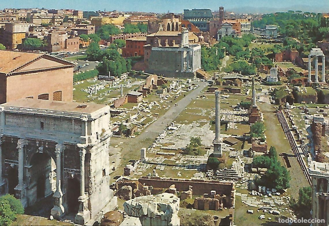 Cartoline: Postal 50104: ROMA - Foro romano