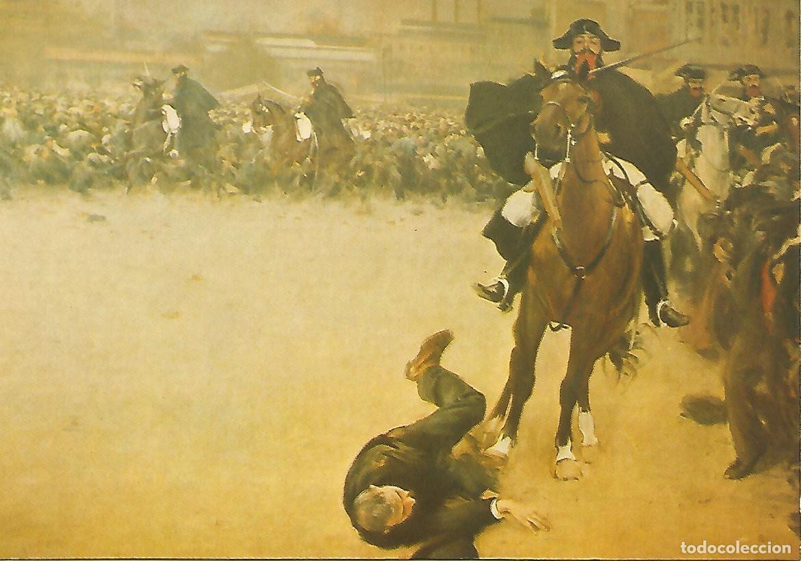 Cartoline: Postal 50552: Detalle pintura Ramon Casas - Varios