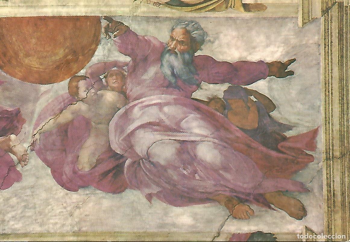 Postais: Postal 50162: VATICANO - Capilla Sixtina - Creacion del sol y la luna