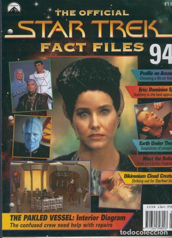 Postales: The Official Star Trek Fact Files 094 - Varios