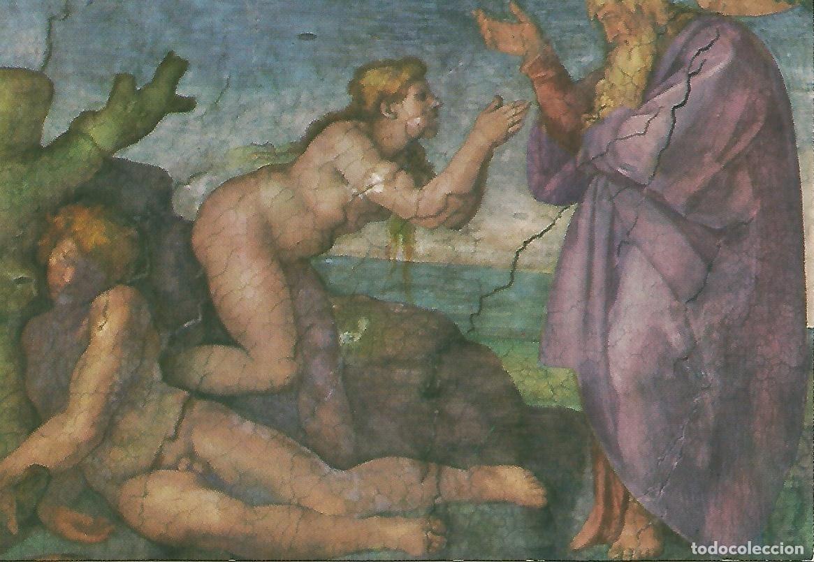 Postcards: Postal 50253: VATICANO - Capilla Sixtina - La creacion de la mujer