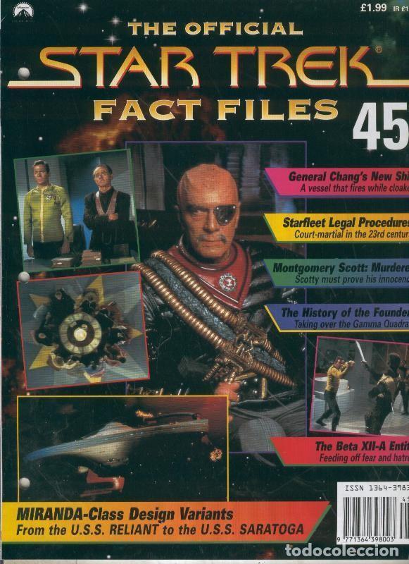 Postales: The Official Star Trek Fact Files 045 - Varios