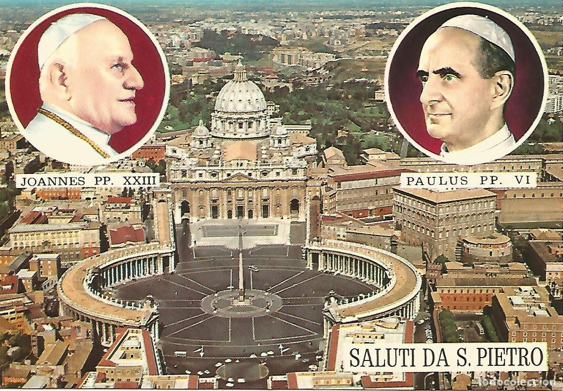 Postkarten: Postal 50256: VATICANO - Plaza y Basilica de San Pedro